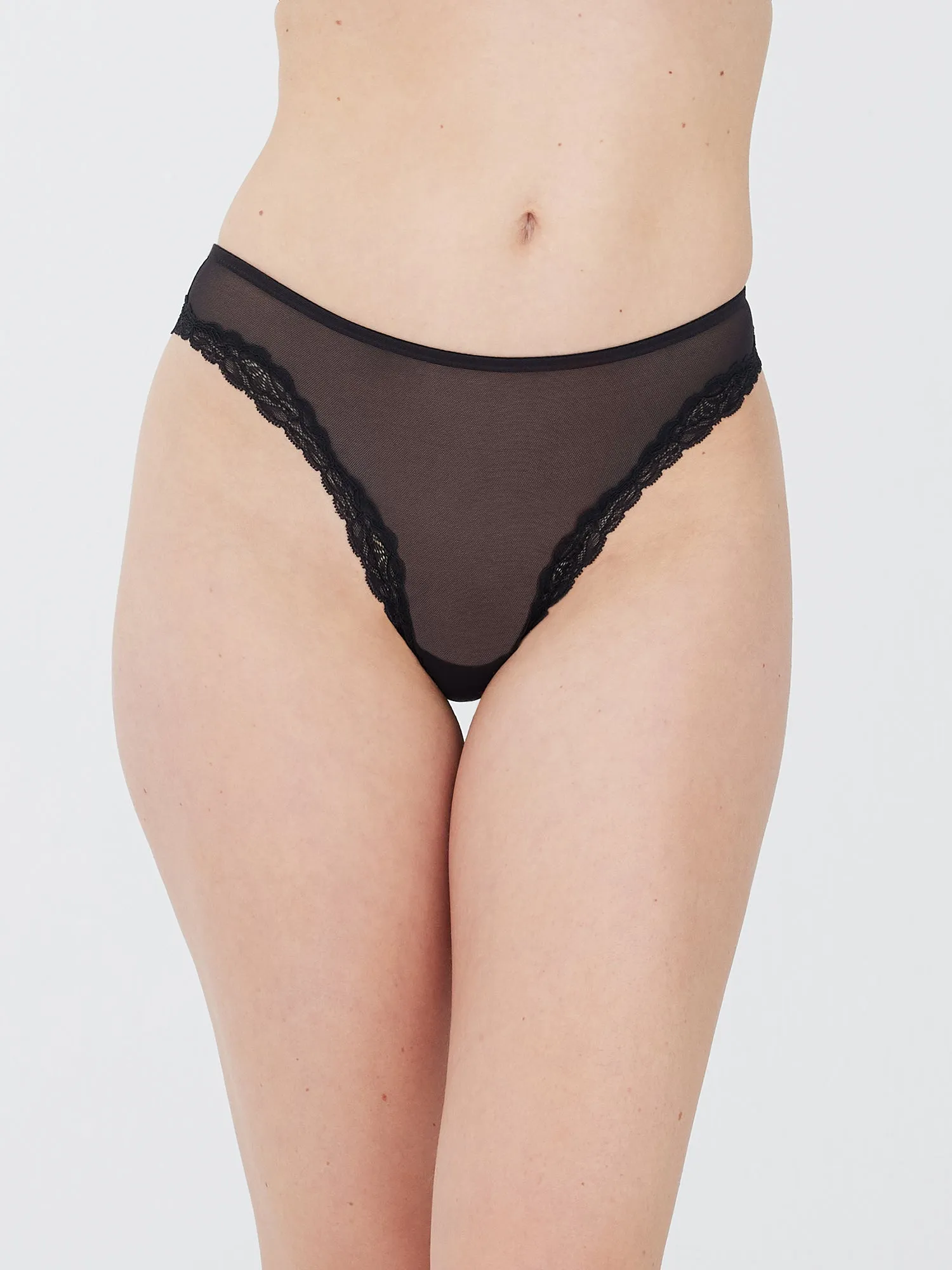 Passion Mesh Lace Trim Chikini sold by Skarlett Blue