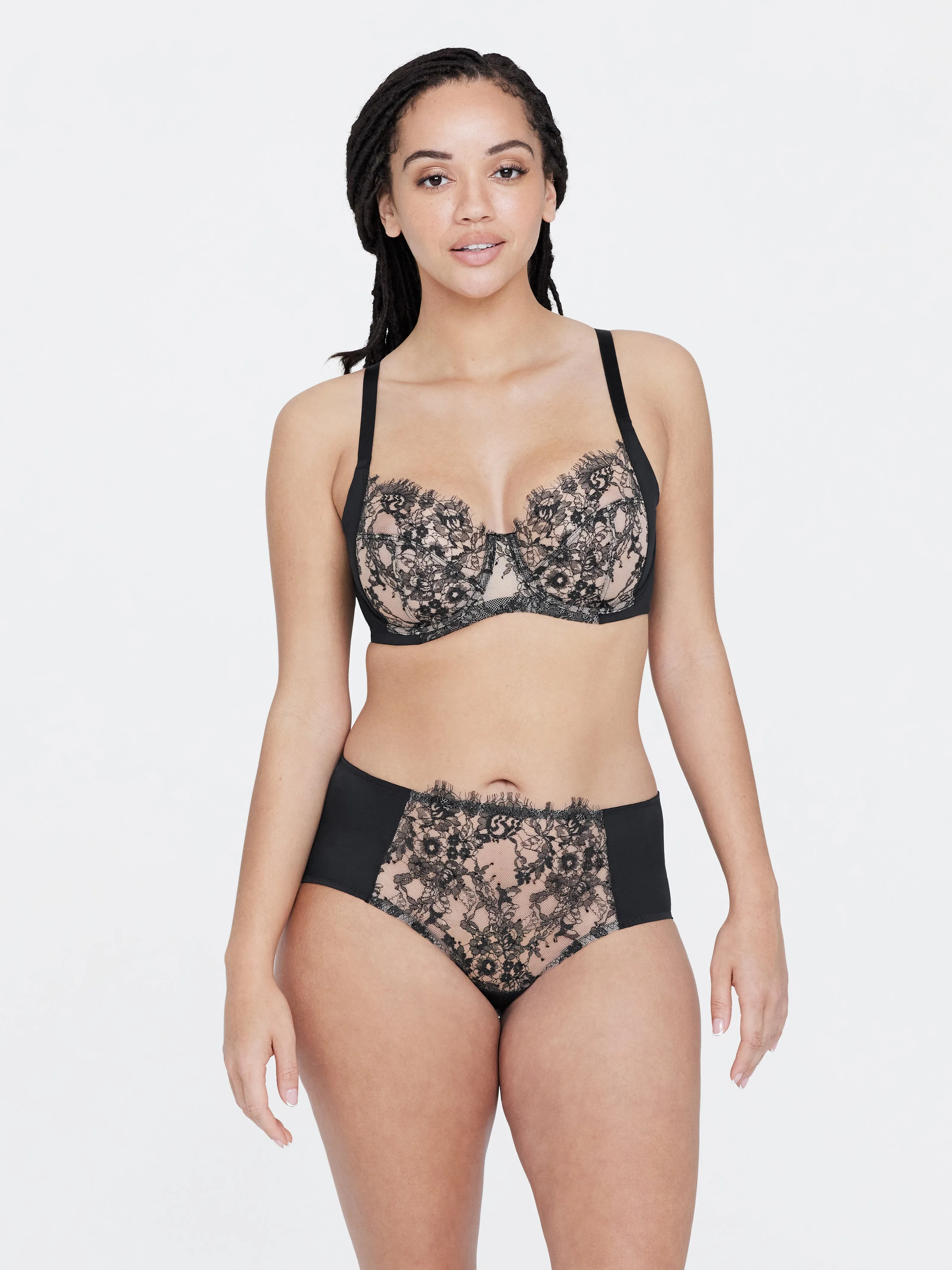 Entice Lace Side Support Balconette Bra sold by Skarlett Blue product image thumbnail 4