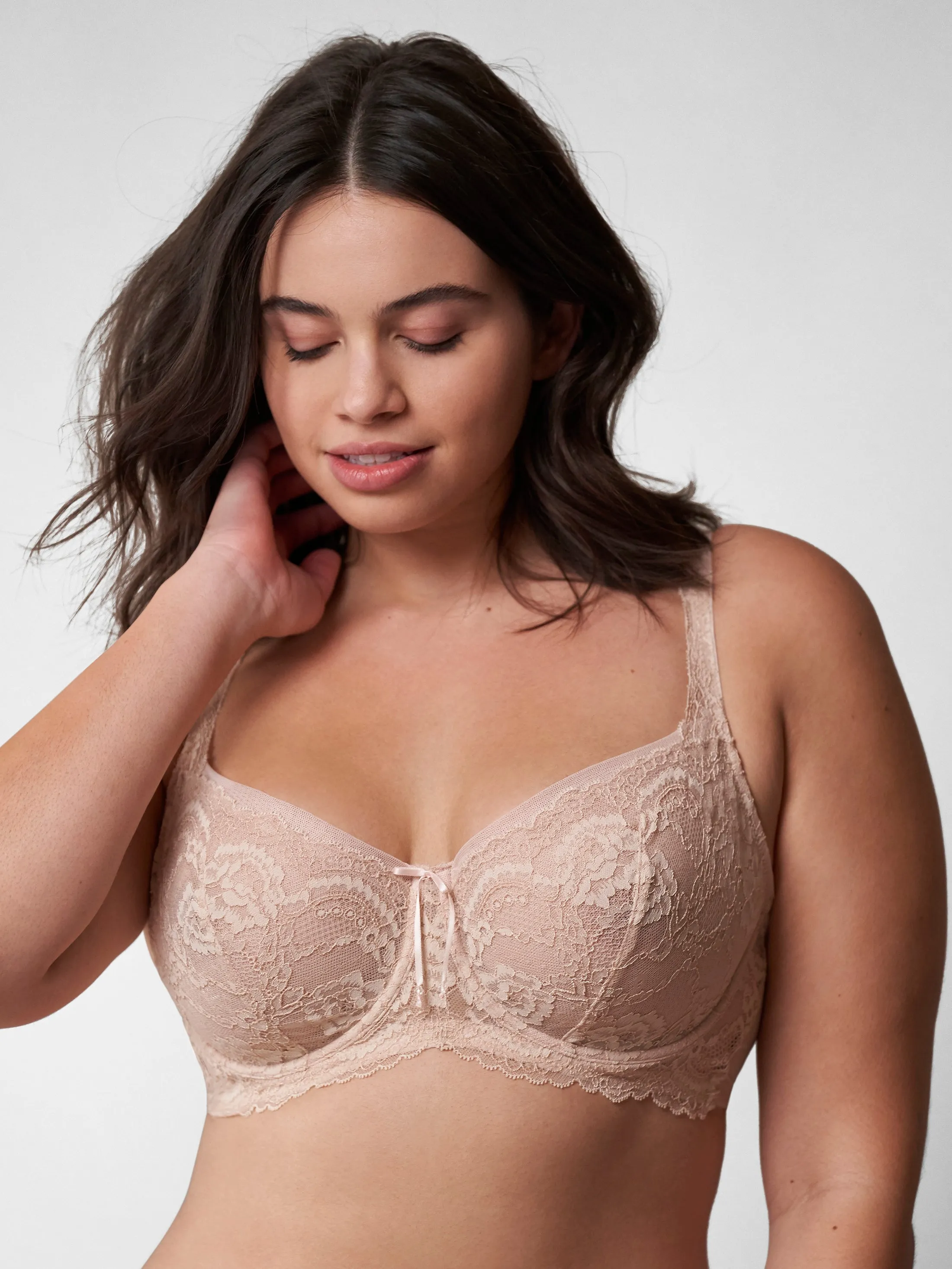 Minx Lace Balconette Bra sold by Skarlett Blue