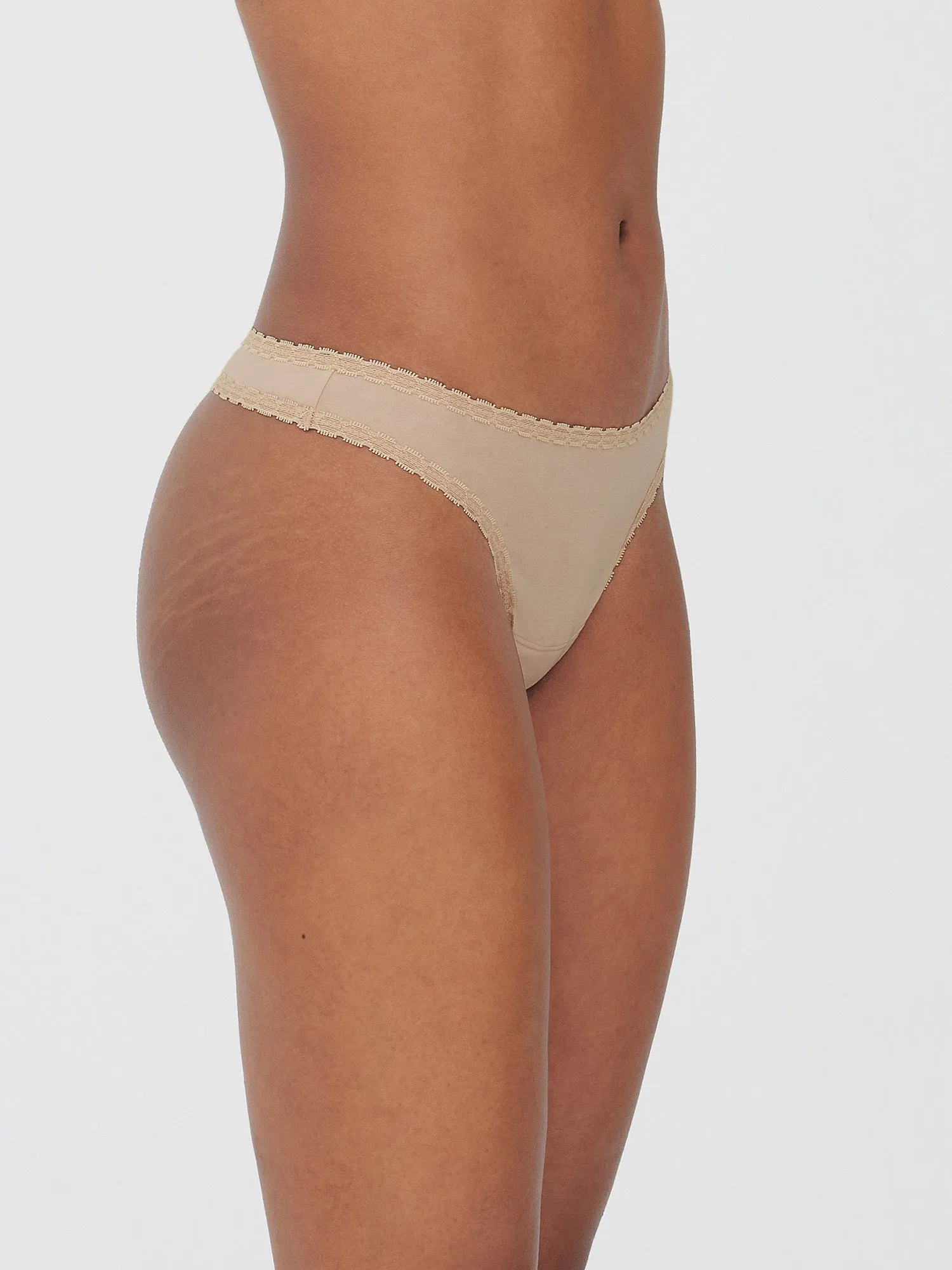 *3 for $48 Adorned Hipster Cotton Thong sold by Skarlett Blue product image thumbnail 3