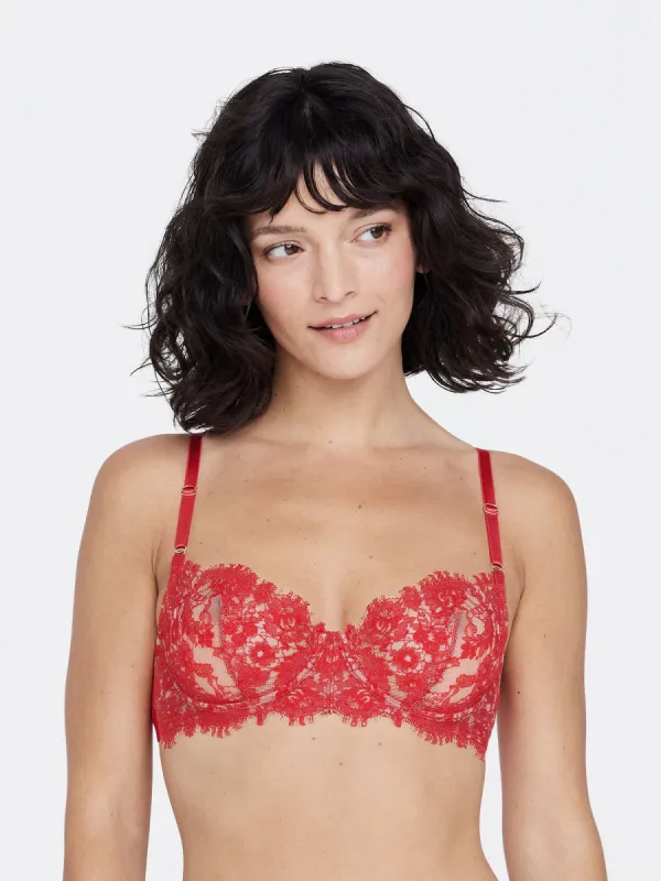 Entice Lace Balconette Bra sold by Skarlett Blue