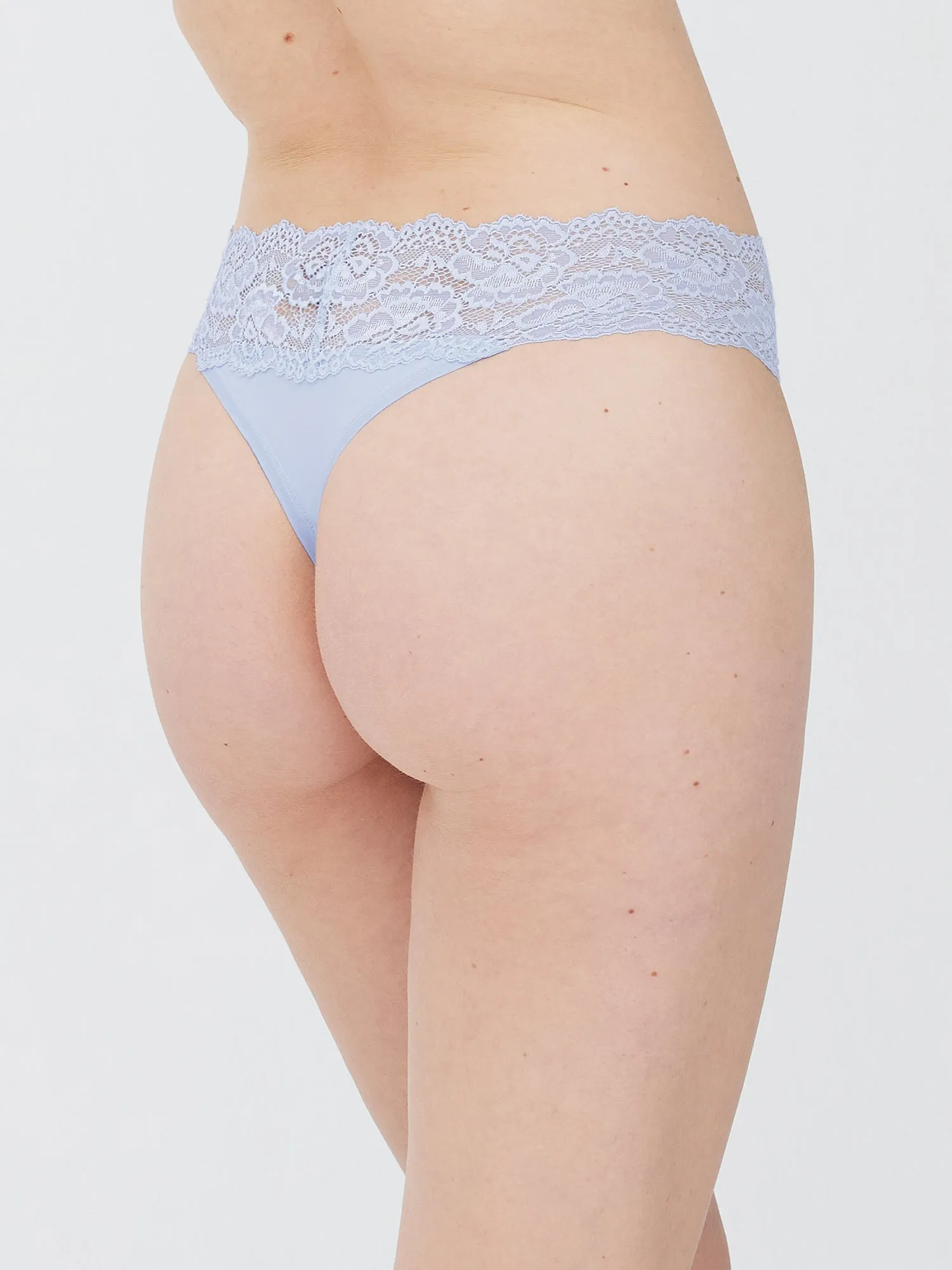 Goddess Lace Trim Thong sold by Skarlett Blue product image thumbnail 2