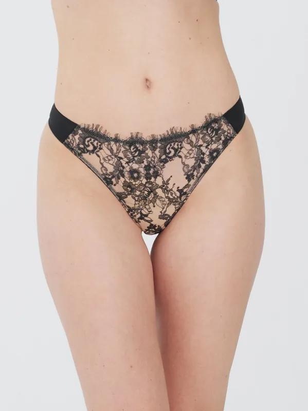 Entice Front Lace Thong sold by Skarlett Blue