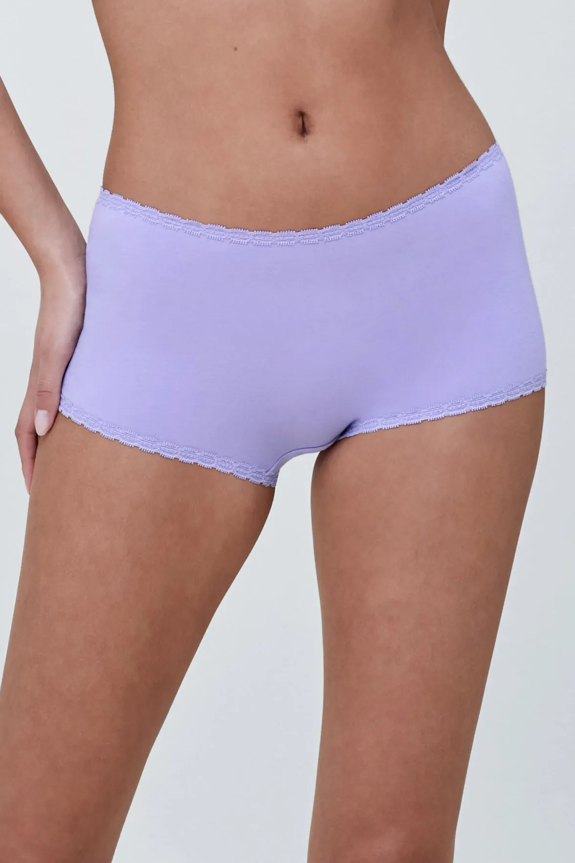 Adorned Cotton Boyshort 3-Pack - FINAL SALE sold by Skarlett Blue product image thumbnail 3