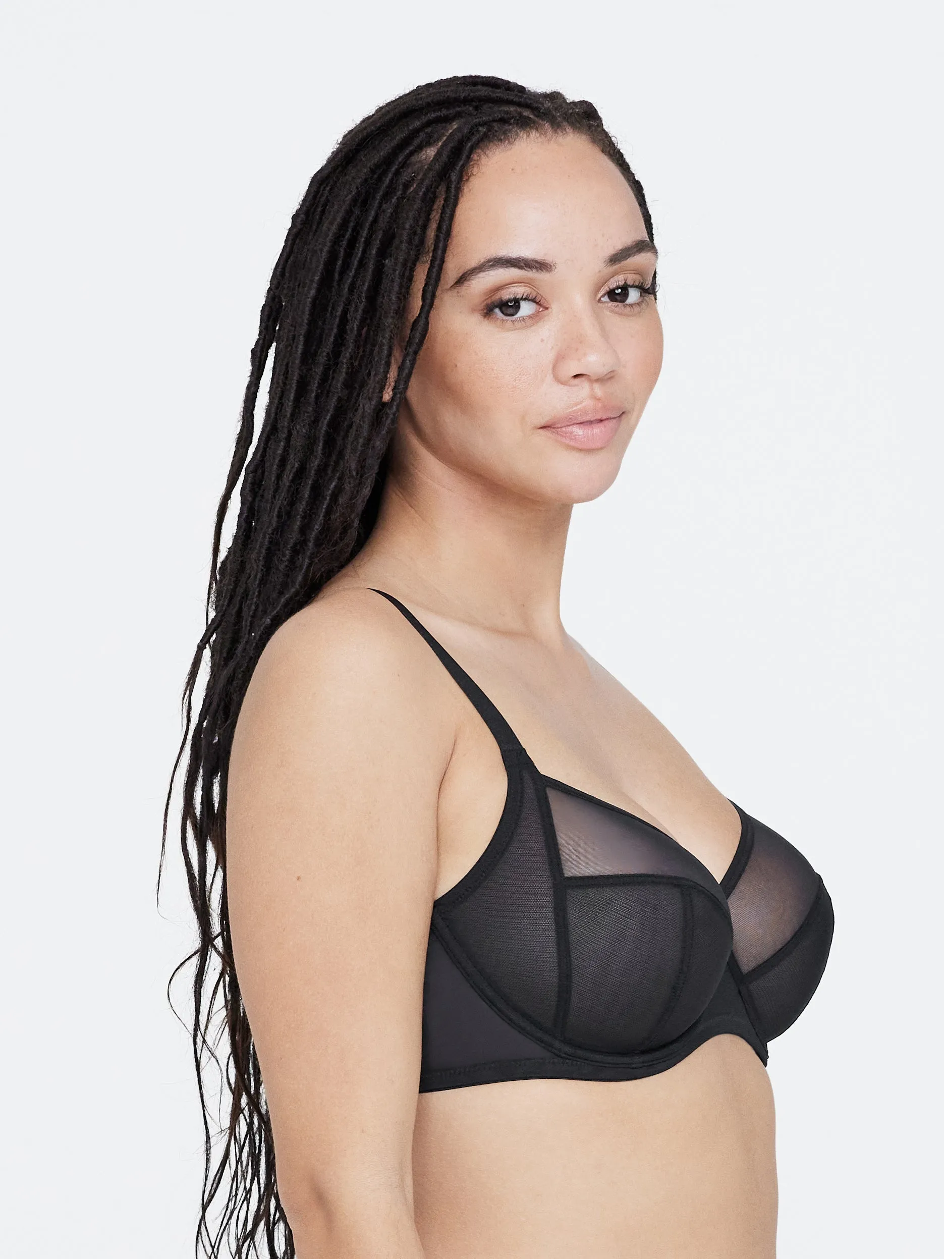 Spellbound Sheer Side Support Bra sold by Skarlett Blue