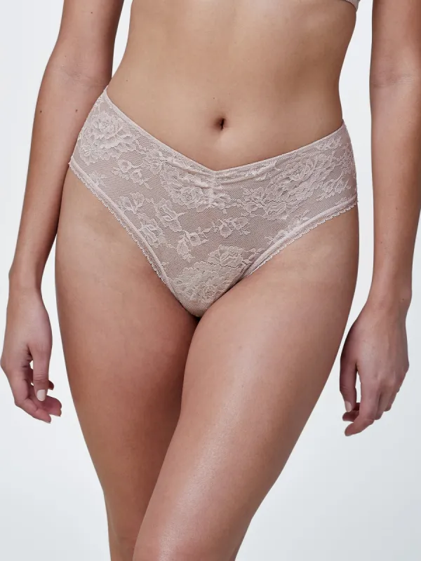 Whimsical High Waist Lace Thong - FINAL SALE sold by Skarlett Blue