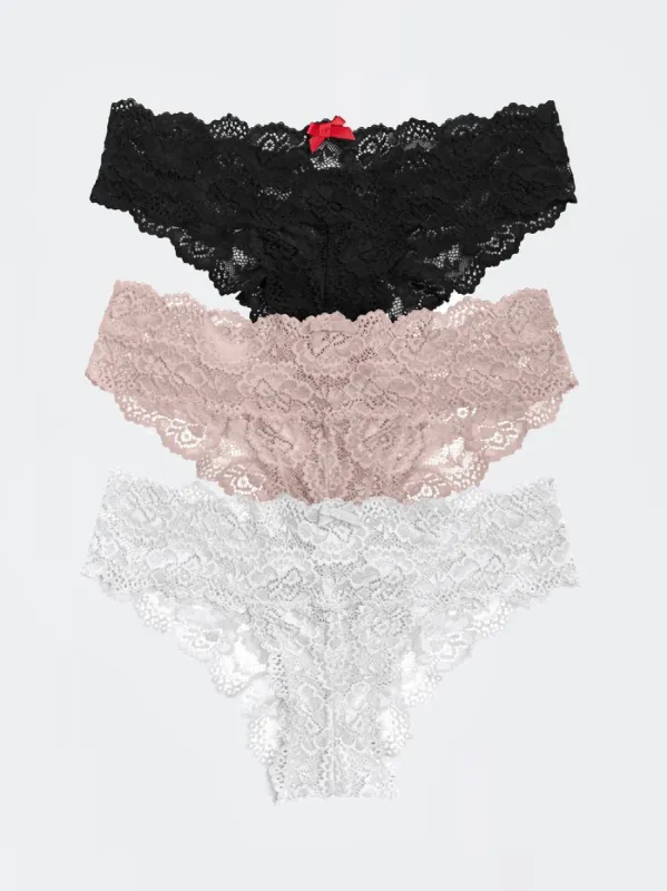 Goddess Stretch Lace Chikini 3-Pack sold by Skarlett Blue