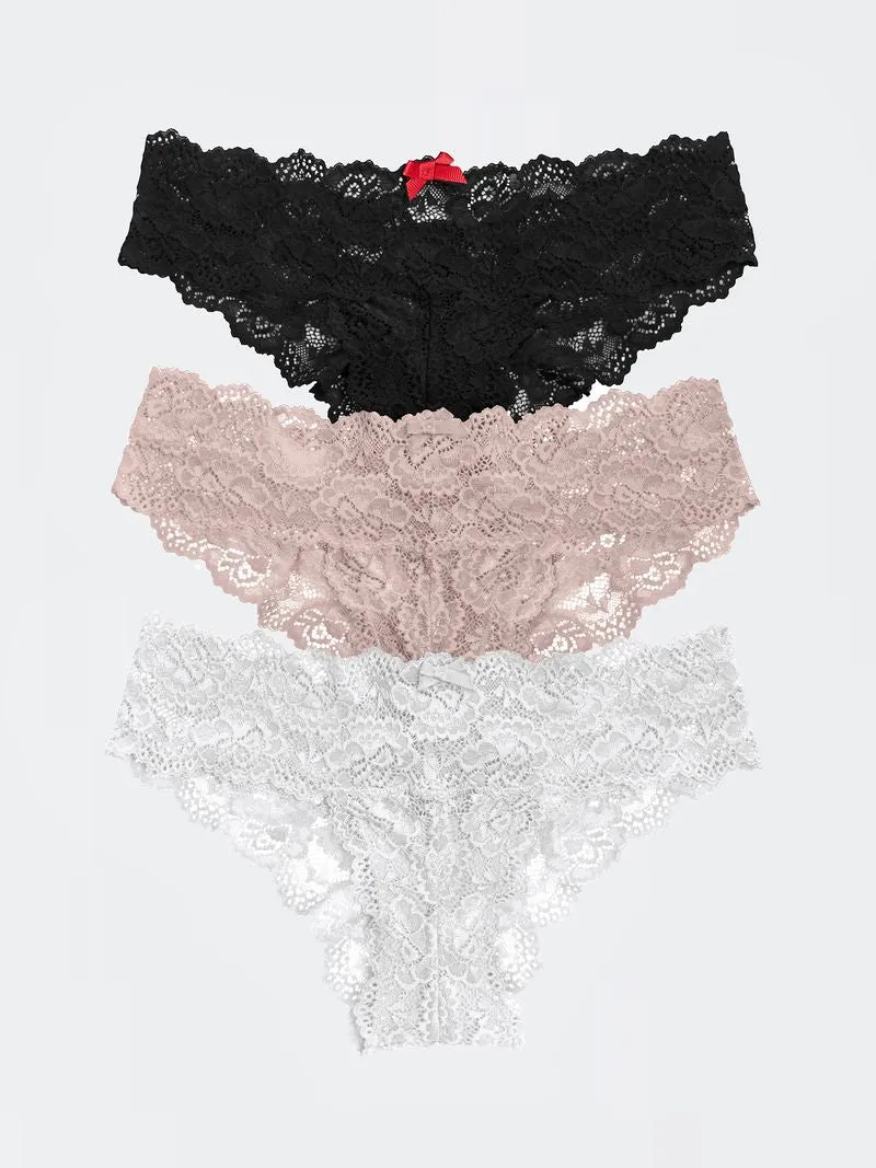 Goddess Stretch Lace Chikini 3-Pack sold by Skarlett Blue