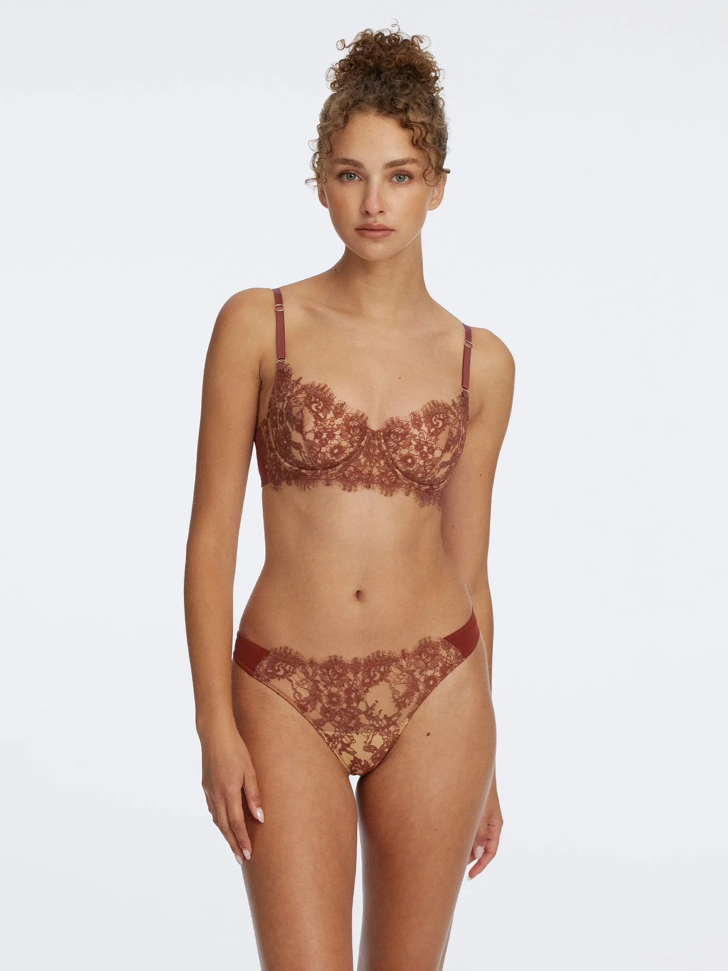Entice Lace Balconette Bra sold by Skarlett Blue product image thumbnail 4