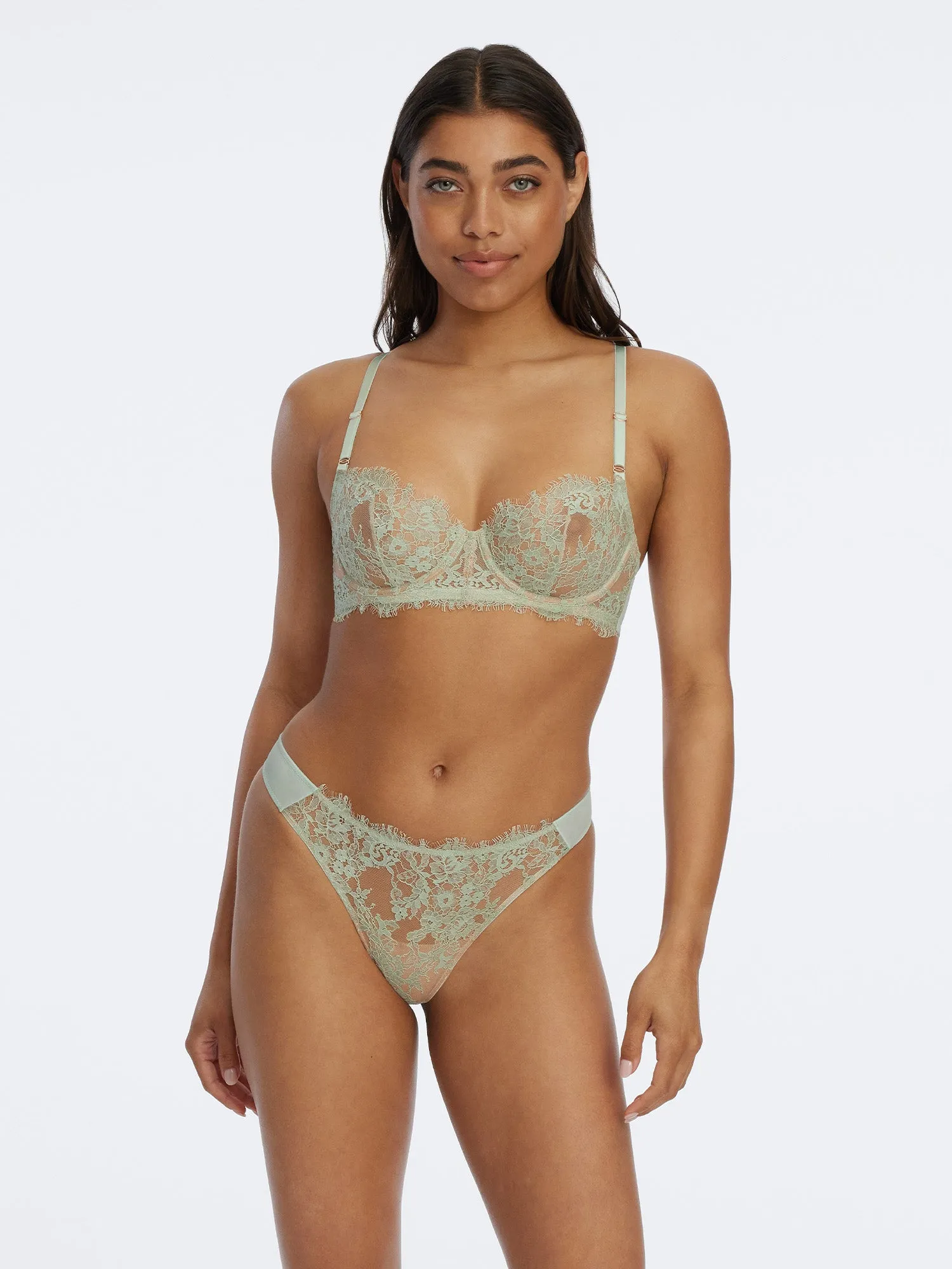 Entice Front Lace Thong sold by Skarlett Blue product image thumbnail 5