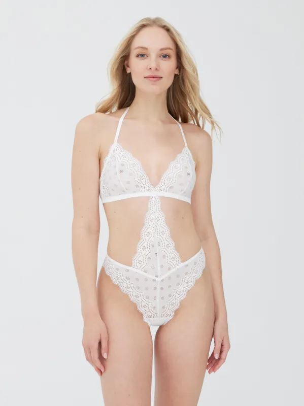 Smitten Eyelet Lace Teddy - FINAL SALE sold by Skarlett Blue