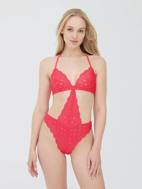 Smitten Eyelet Lace Teddy - FINAL SALE sold by Skarlett Blue