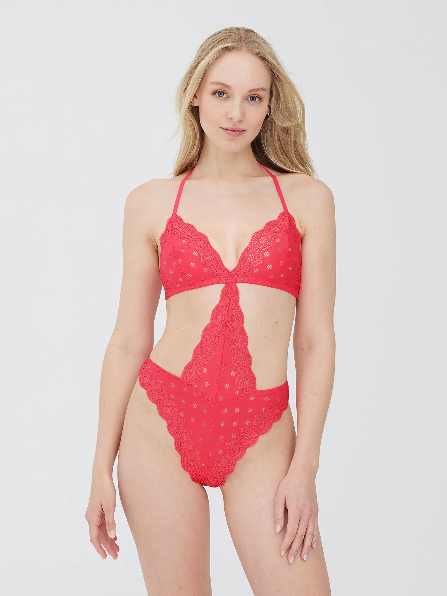 Smitten Eyelet Lace Teddy - FINAL SALE sold by Skarlett Blue