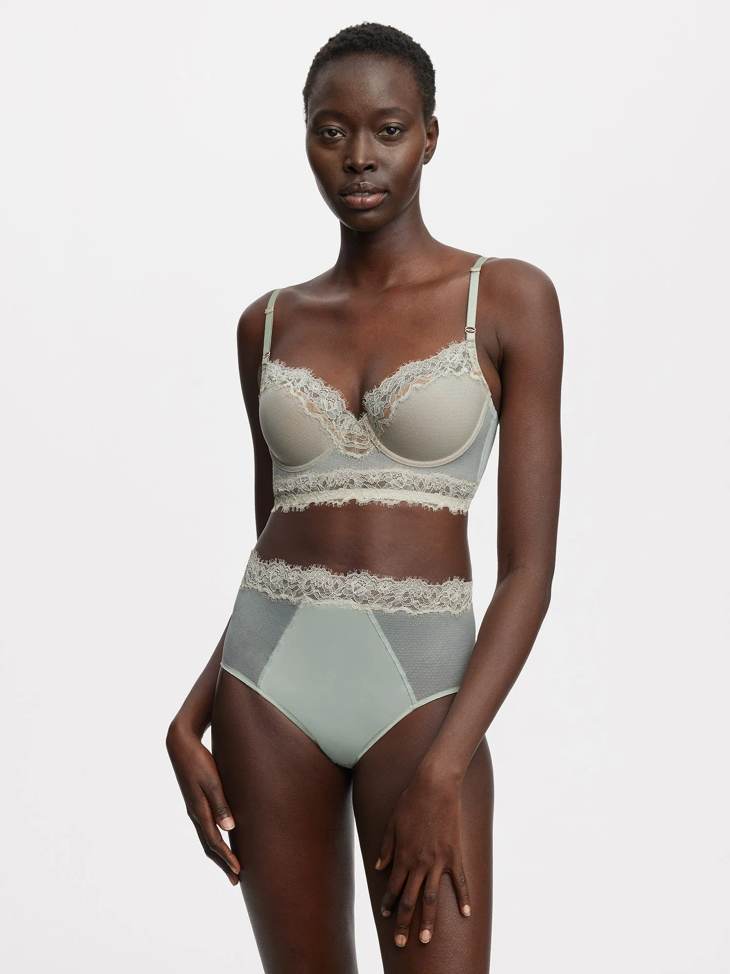 Entice Longline Lace Bra sold by Skarlett Blue product image thumbnail 4