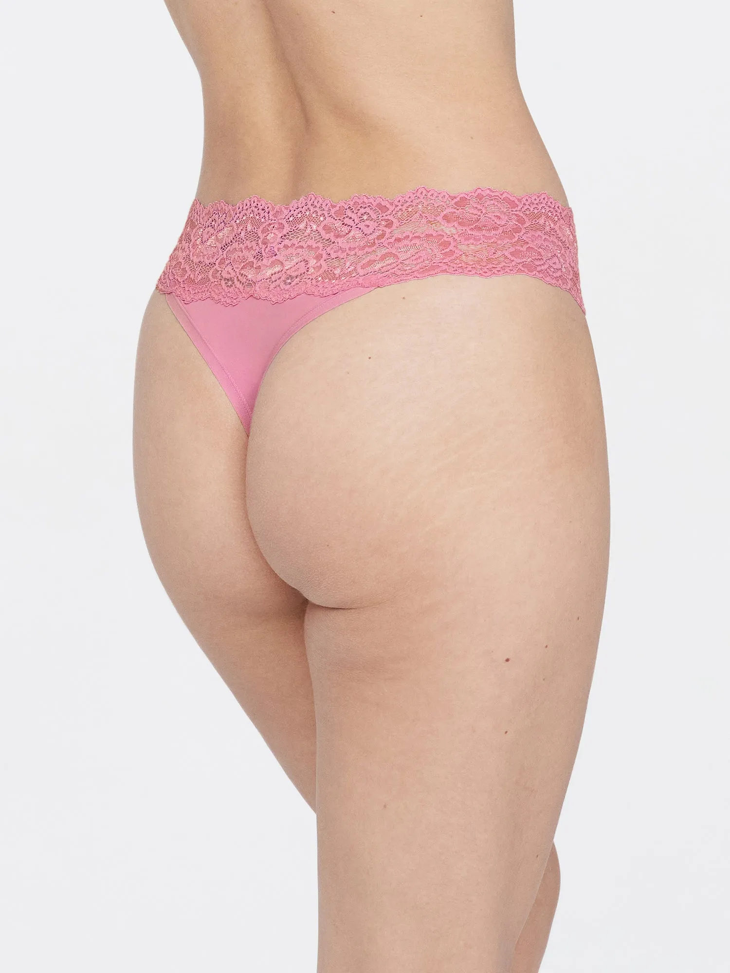 Goddess Lace Trim Thong sold by Skarlett Blue product image thumbnail 2