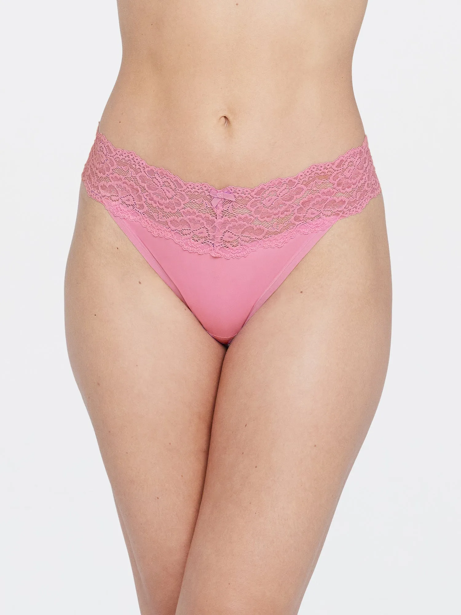 Goddess Lace Trim Thong sold by Skarlett Blue