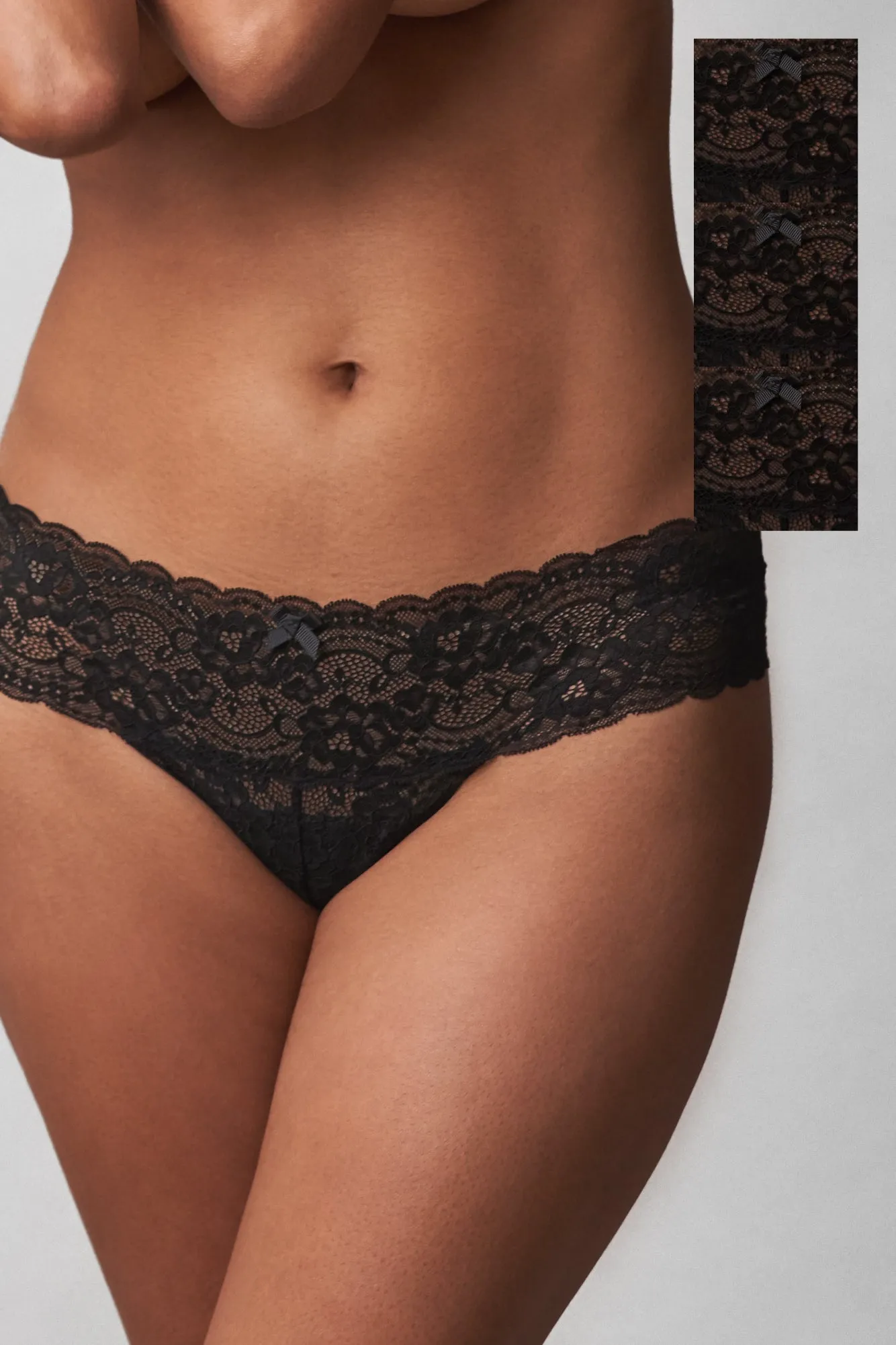 Obsessed Stretch Lace Thong 3-Pack sold by Skarlett Blue product image thumbnail 4