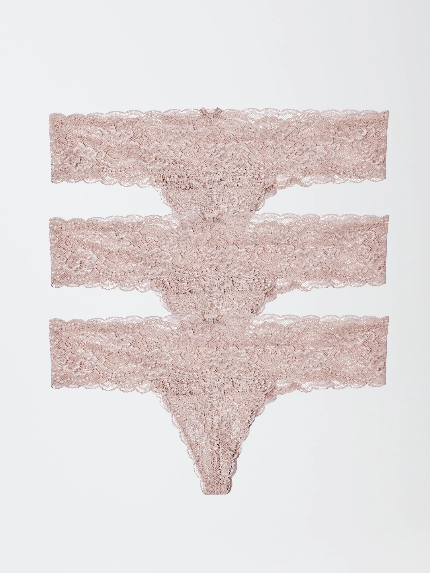 Obsessed Stretch Lace Thong 3-Pack sold by Skarlett Blue