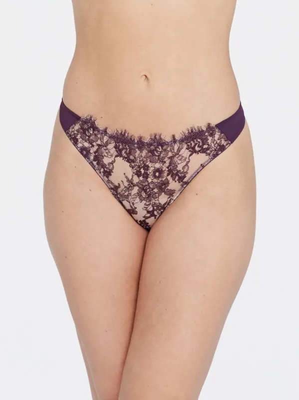 Entice Front Lace Thong - FINAL SALE sold by Skarlett Blue