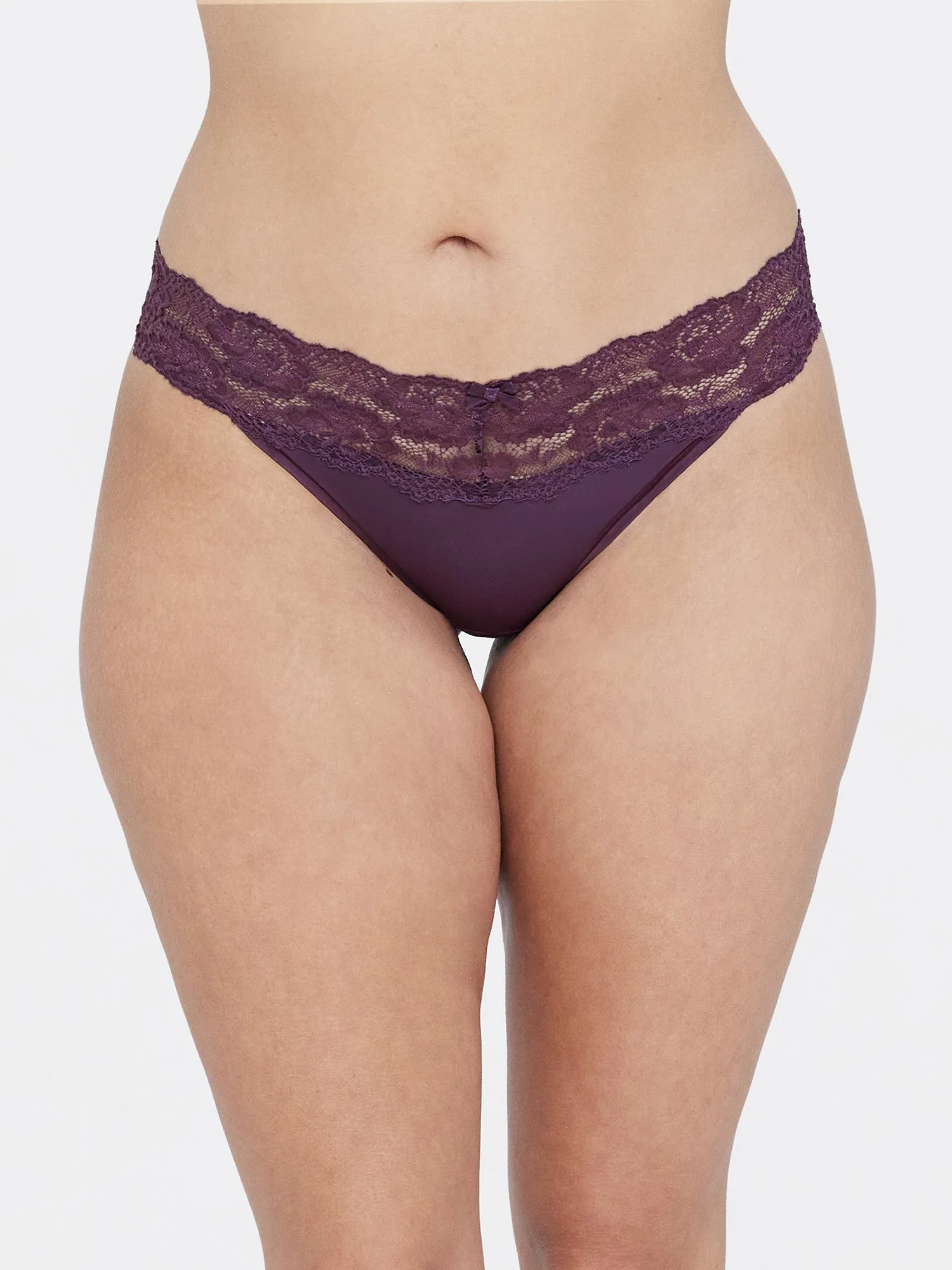 Goddess Lace Trim Thong sold by Skarlett Blue product image thumbnail 2