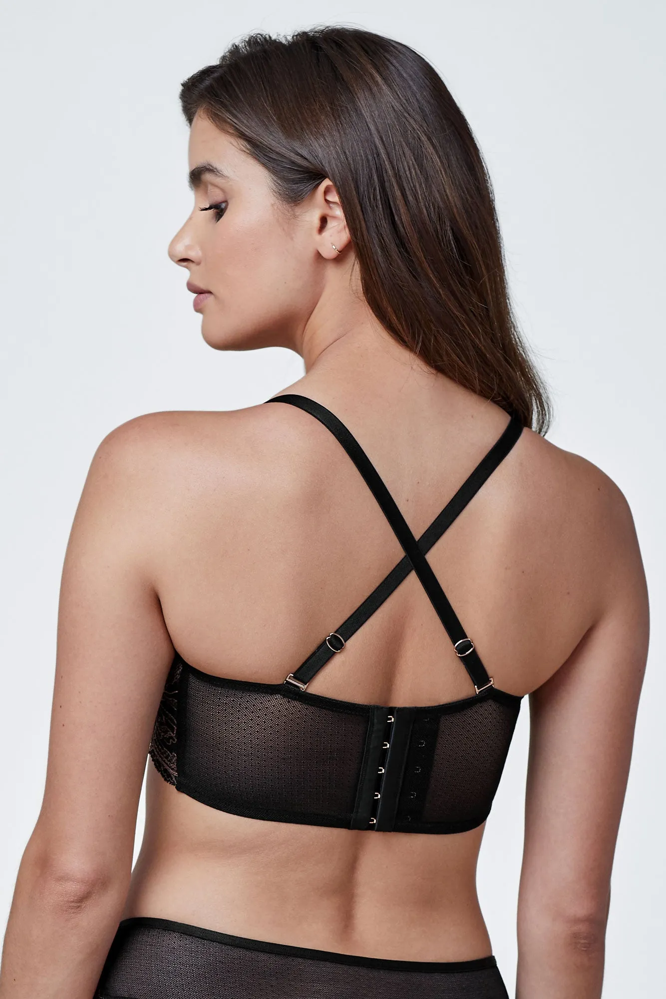 Unveil Lace Longline Bra - FINAL SALE sold by Skarlett Blue product image thumbnail 4