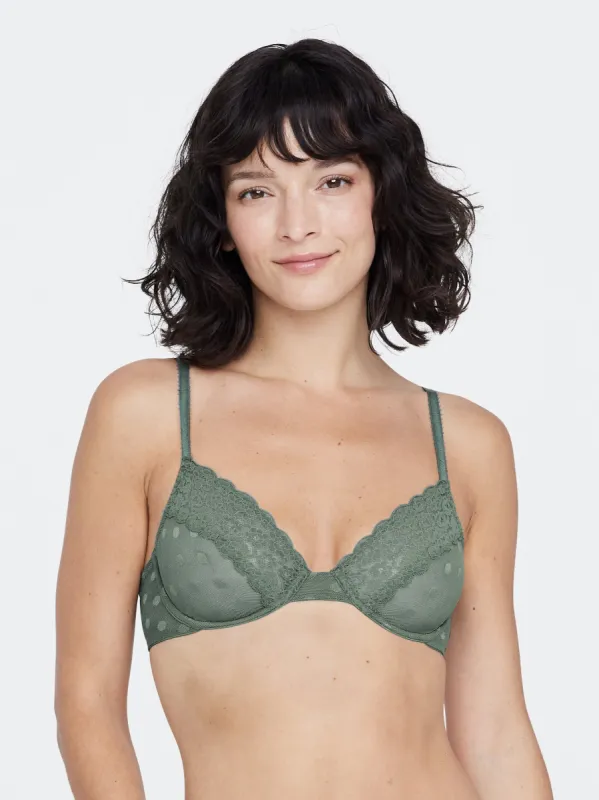 Dare Dot Plunge Unlined Bra sold by Skarlett Blue