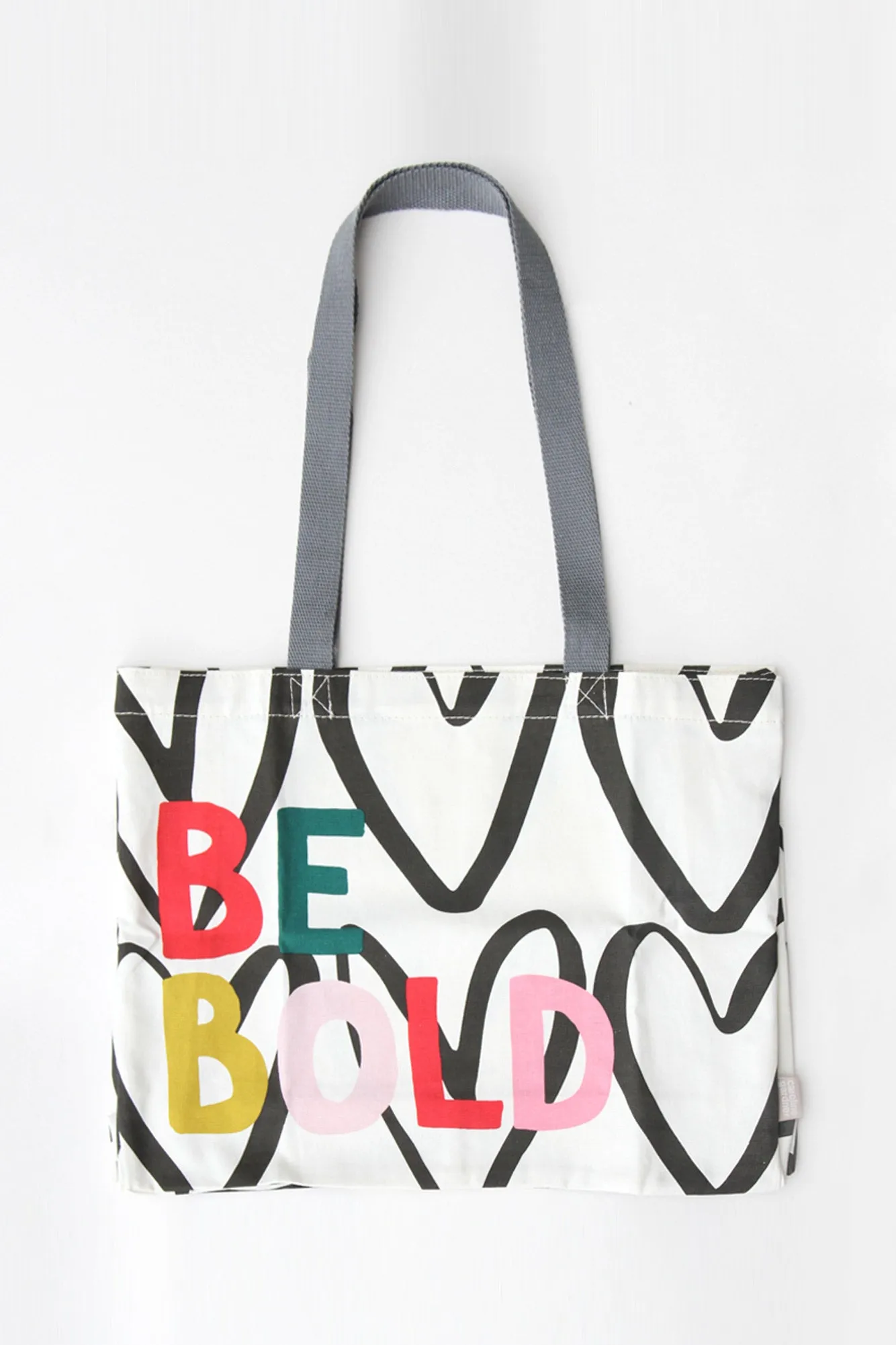 Caroline Gardner Be Bold Canvas Tote Bag sold by Skarlett Blue