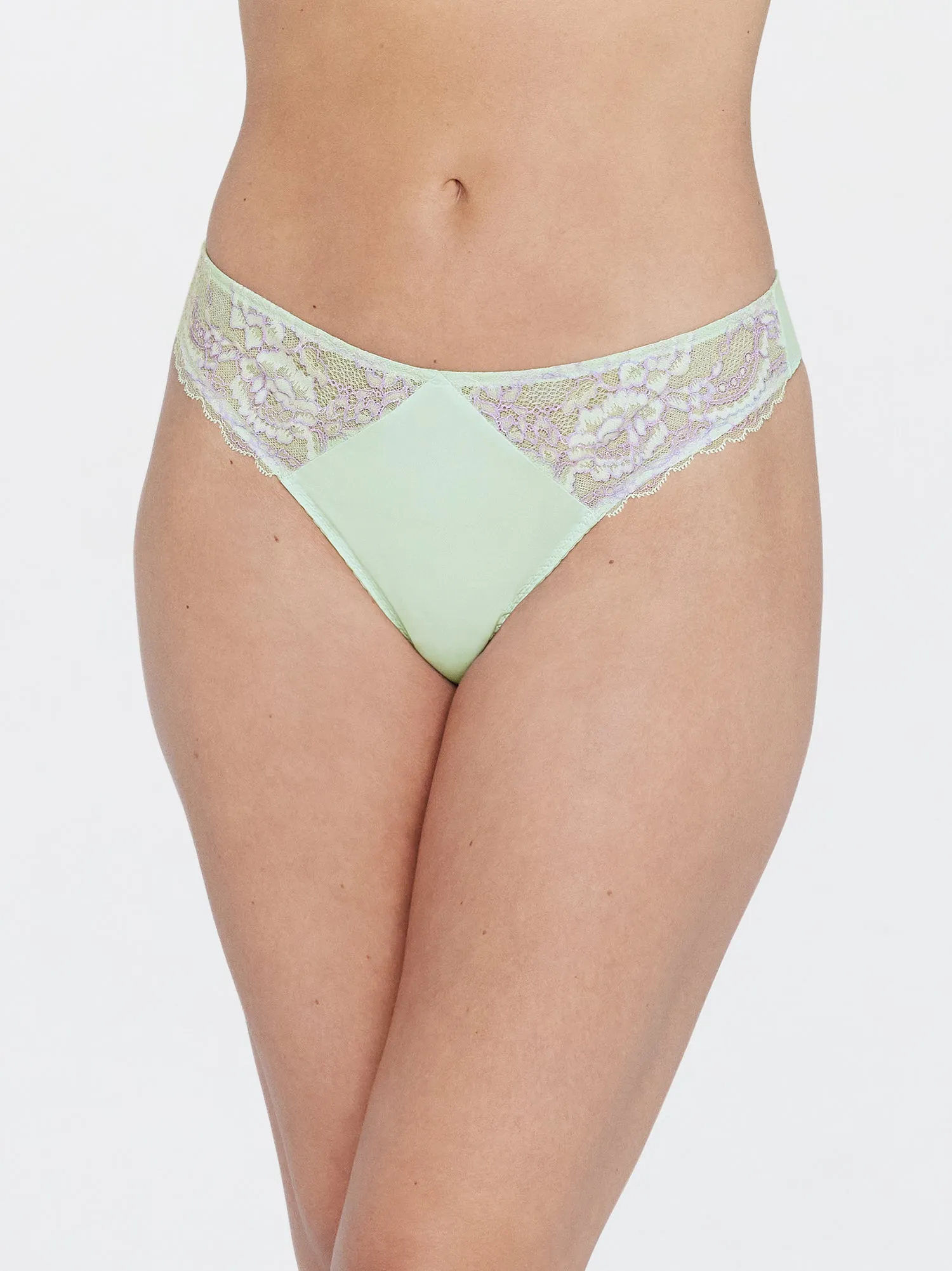 Minx Lace Trim Thong sold by Skarlett Blue