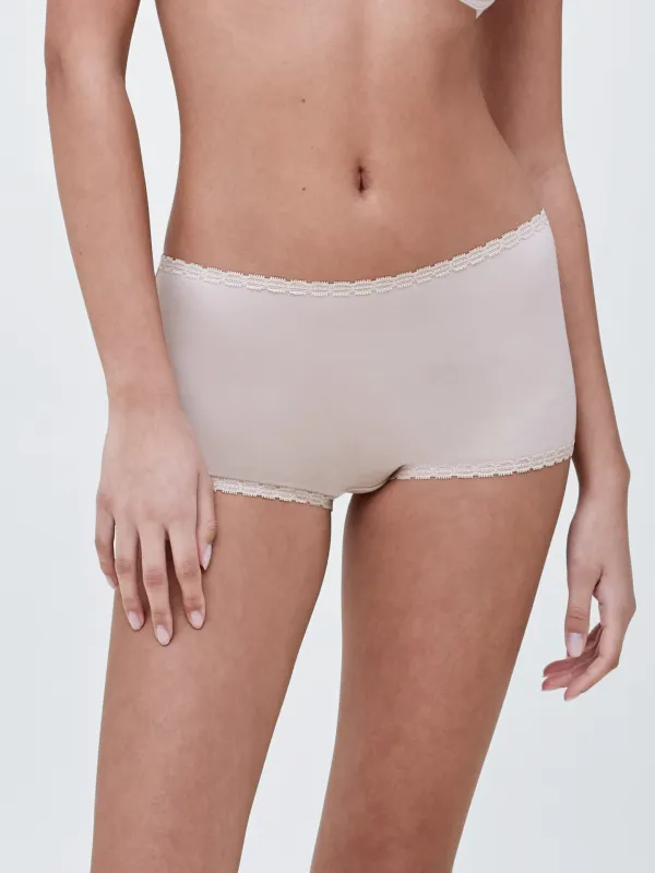 Adorned Cotton Boyshort sold by Skarlett Blue