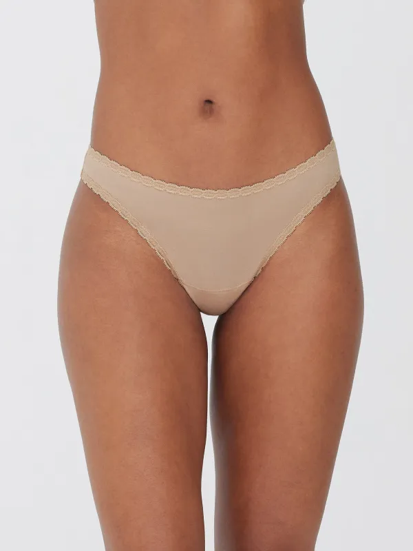 Adorned Hipster Cotton Thong sold by Skarlett Blue