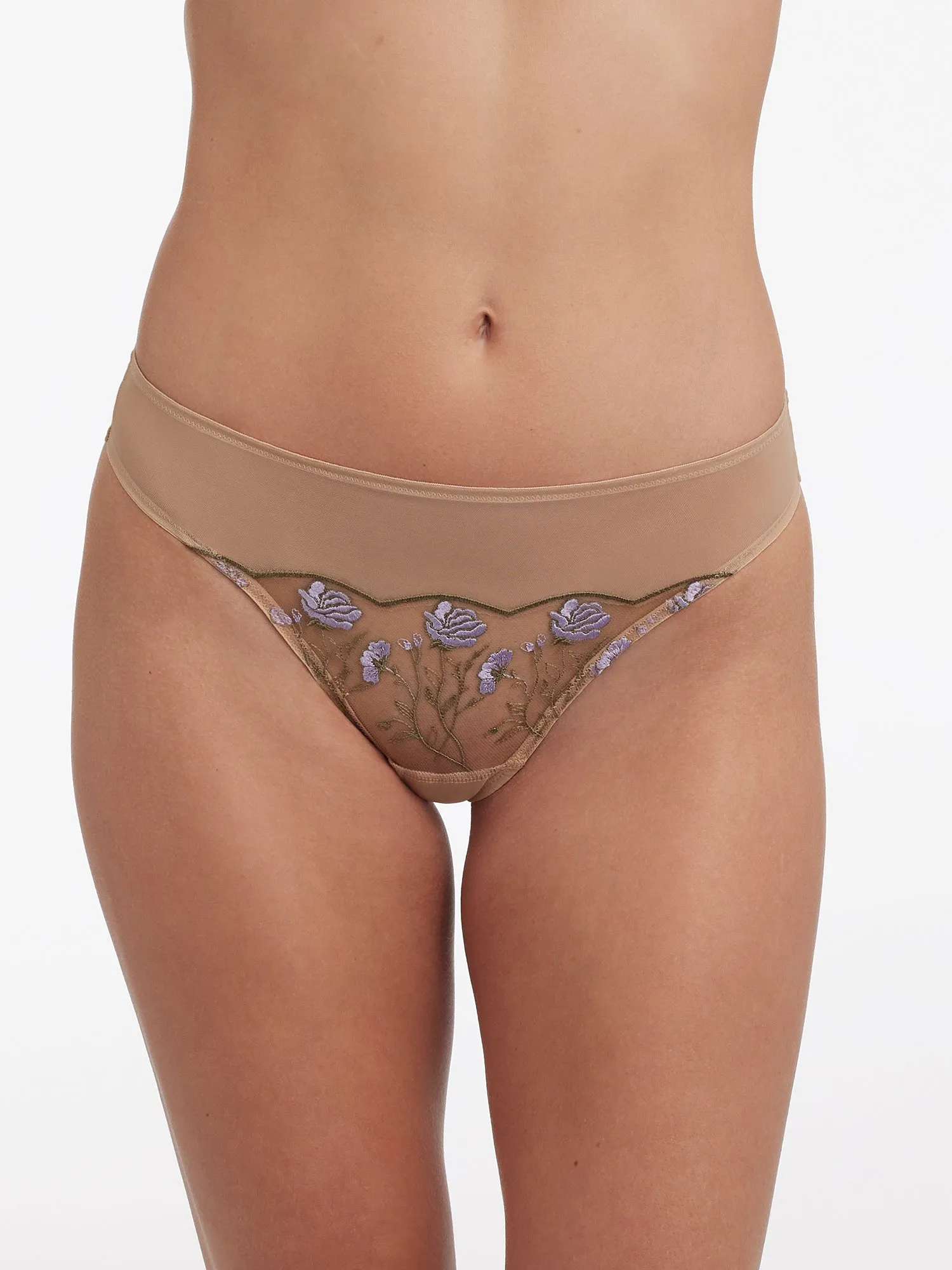 Enamoured Tattoo Lace Thong sold by Skarlett Blue