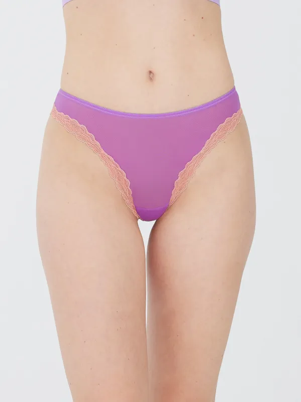 Passion Mesh Lace Trim Chikini sold by Skarlett Blue