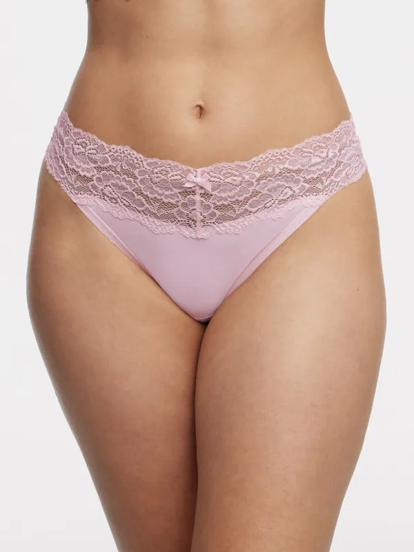 Goddess Lace Trim Thong sold by Skarlett Blue