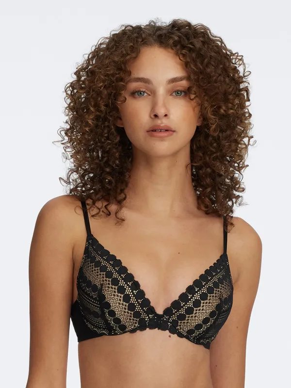 Seduced Geo Dot Push-Up Bra sold by Skarlett Blue