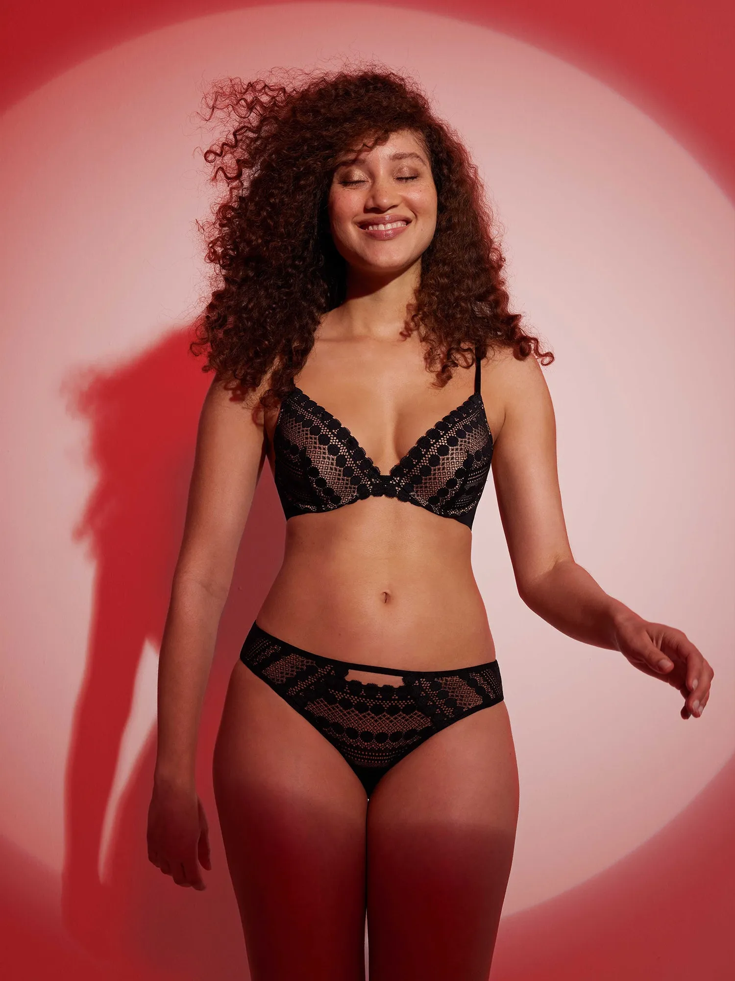 Seduced Geo Dot Push-Up Bra sold by Skarlett Blue product image thumbnail 4