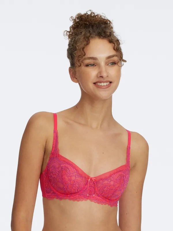 Minx Lace Balconette Bra sold by Skarlett Blue