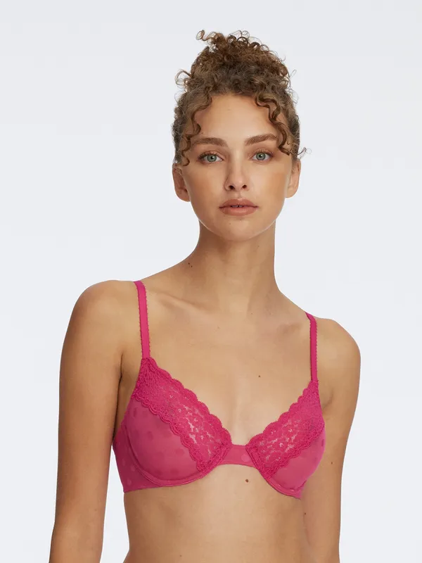 Dare Dot Plunge Unlined Bra - FINAL SALE sold by Skarlett Blue