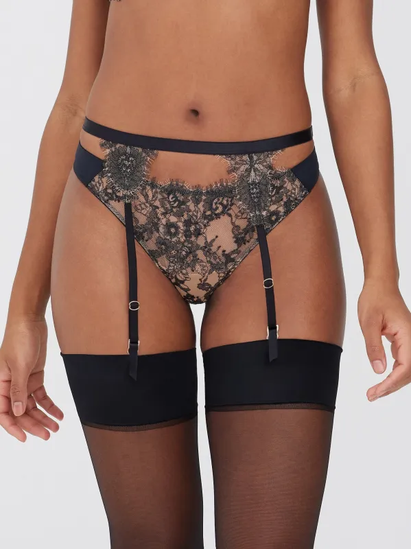 Entice Lace Garter Belt sold by Skarlett Blue