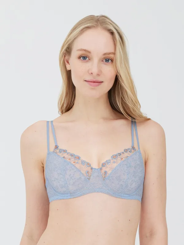 Paradise Floral Lace Bra sold by Skarlett Blue