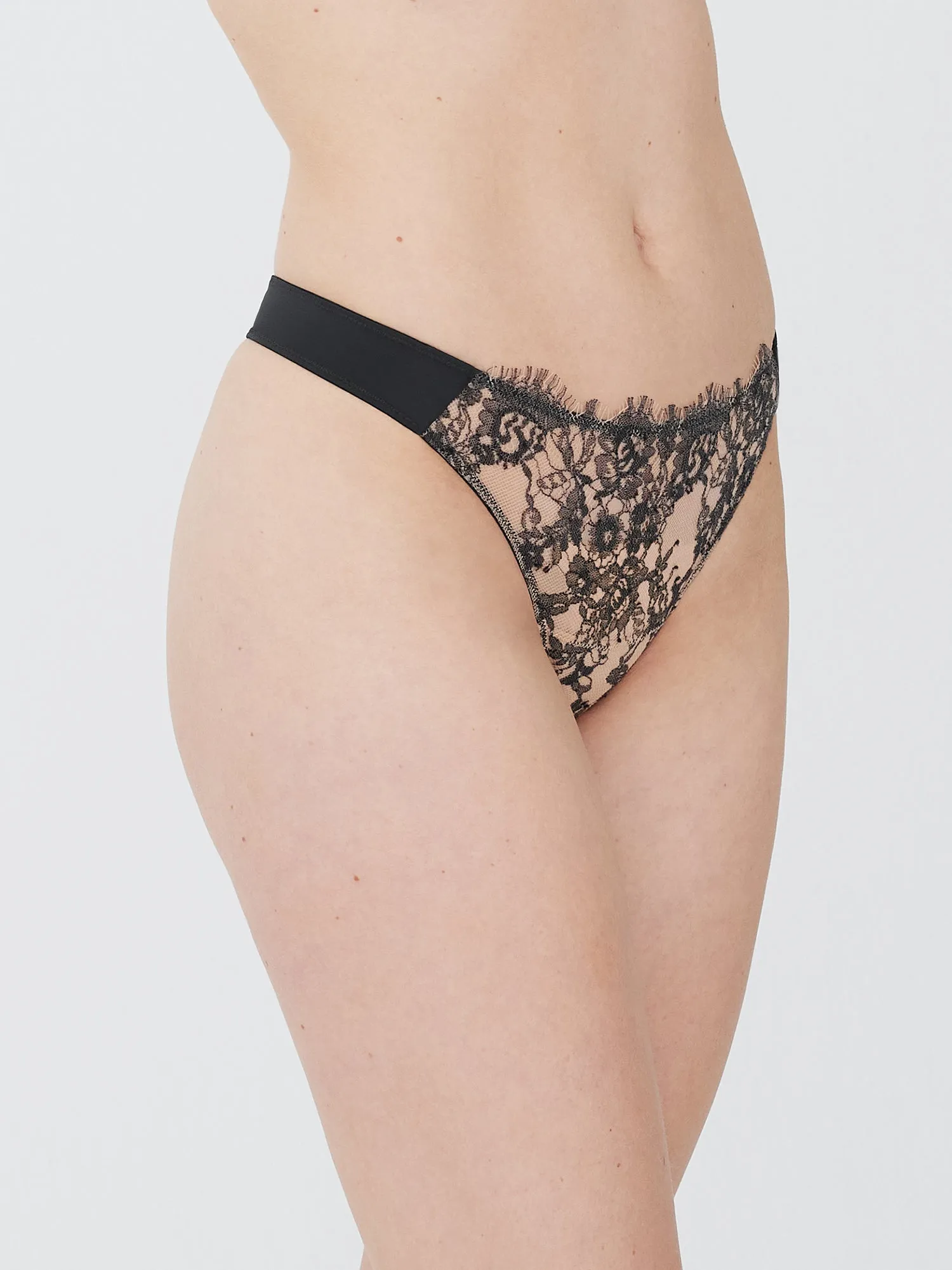 Entice Front Lace Thong sold by Skarlett Blue product image thumbnail 3