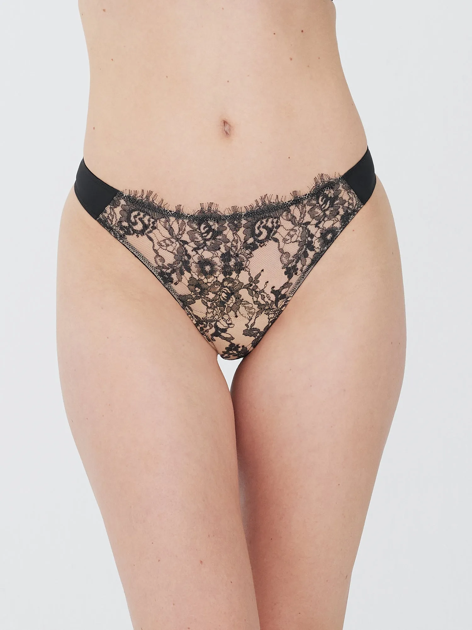 Entice Front Lace Thong sold by Skarlett Blue