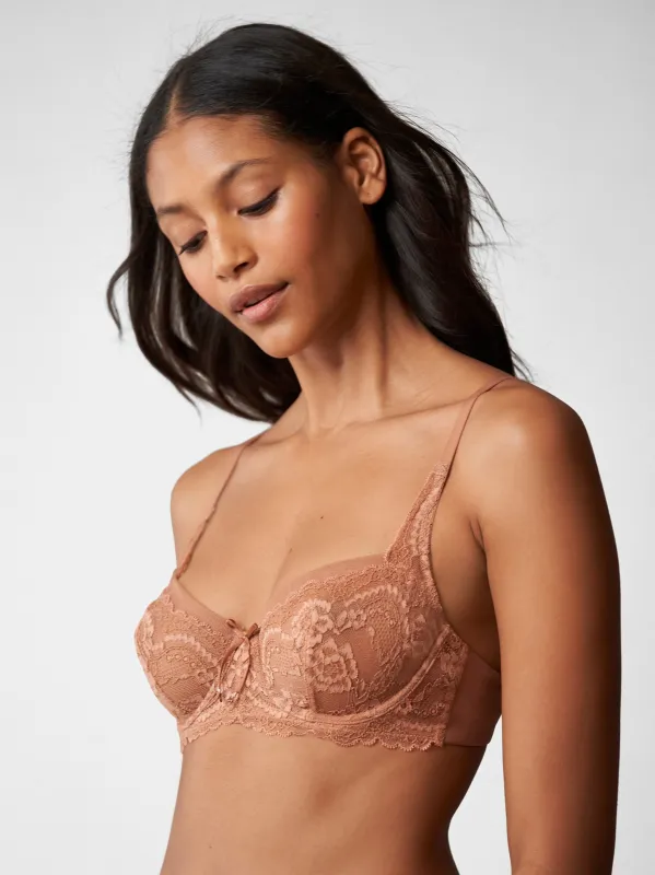 Minx Lace Balconette Bra sold by Skarlett Blue