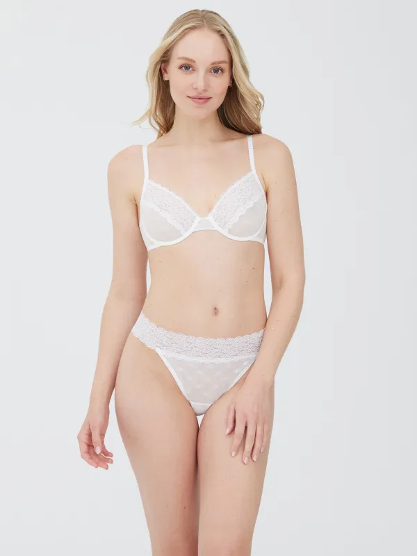 Dare Dot Unlined Underwire Plunge Bra sold by Skarlett Blue