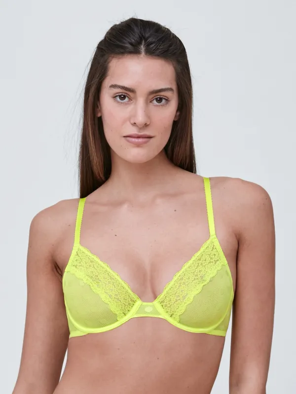 Dare Dot Plunge Unlined Bra - FINAL SALE sold by Skarlett Blue