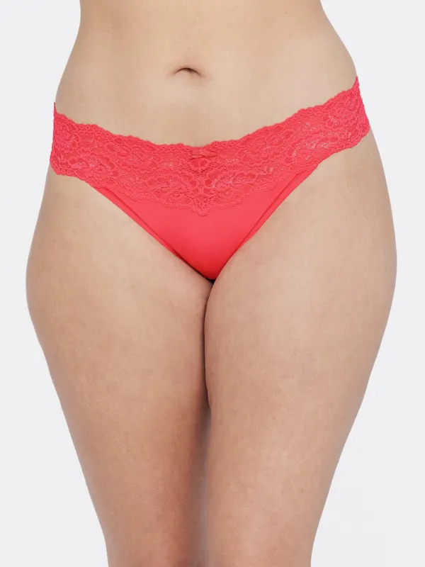 Goddess Lace Trim Thong - FINAL SALE sold by Skarlett Blue