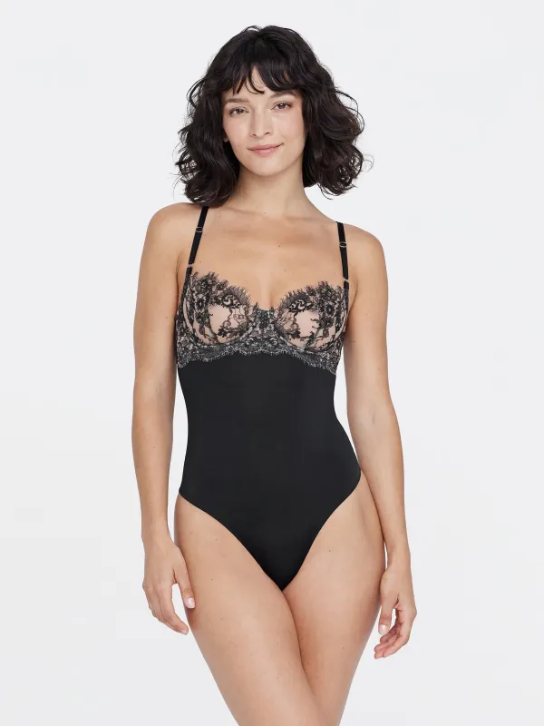 Entice Balconette Lace Bodysuit sold by Skarlett Blue