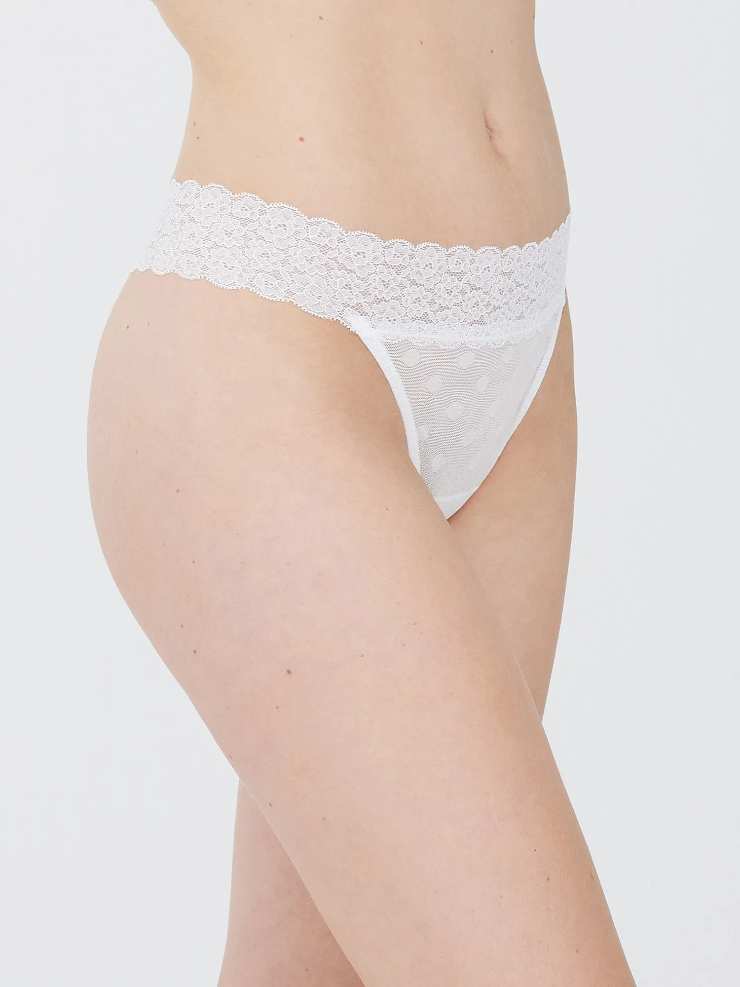 Dare Dot Mesh Lace Thong sold by Skarlett Blue product image thumbnail 5