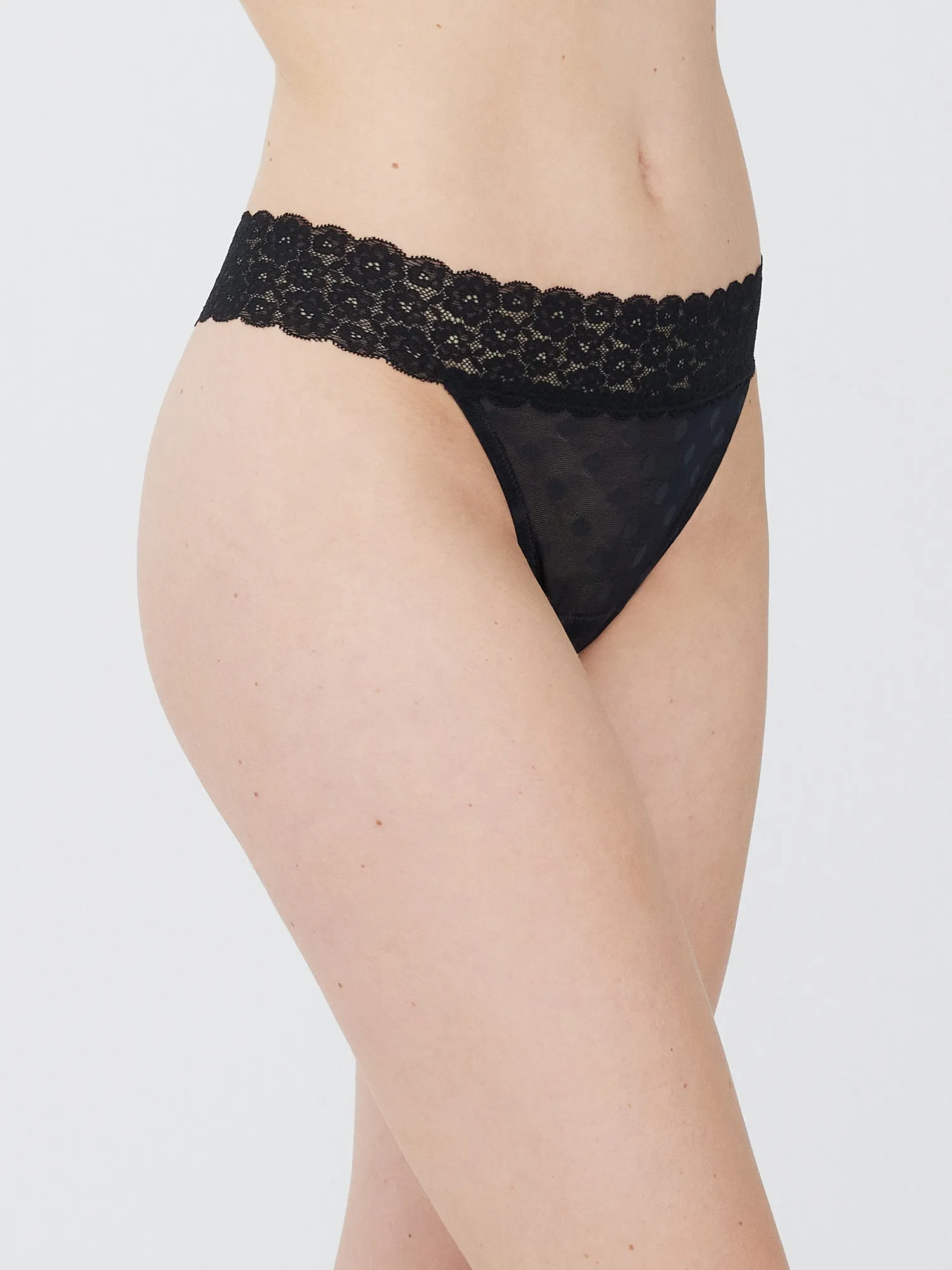 Dare Dot Mesh Lace Thong sold by Skarlett Blue product image thumbnail 2