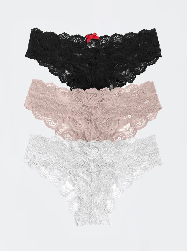 Goddess Stretch Lace Chikini 3-Pack sold by Skarlett Blue