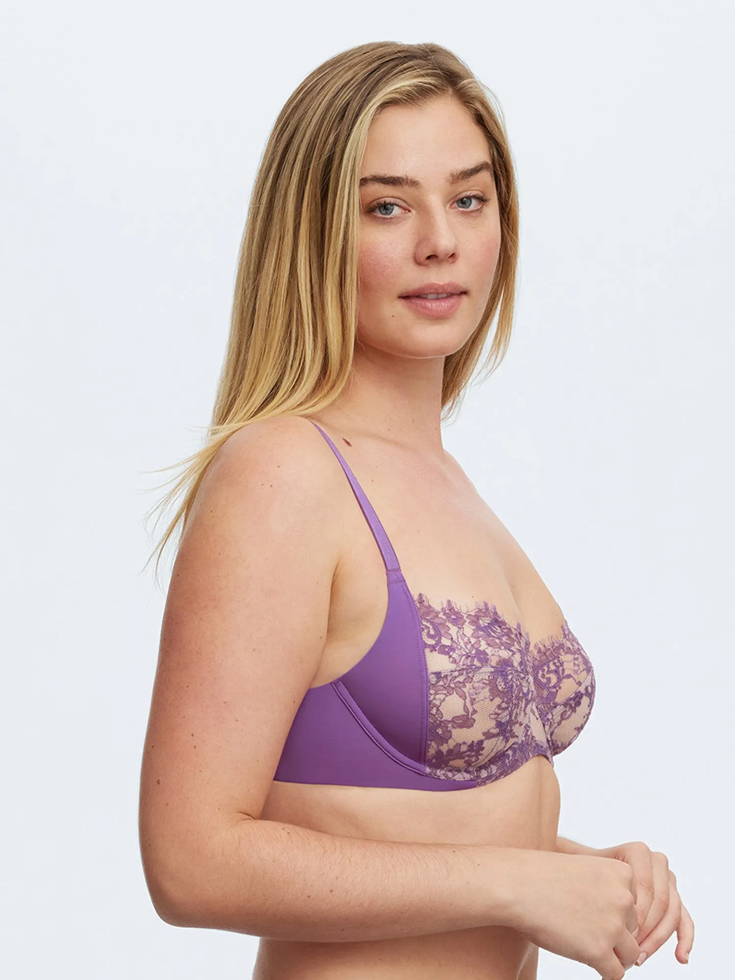 Entice Lace Full Coverage Side Support Balconette Bra sold by Skarlett Blue